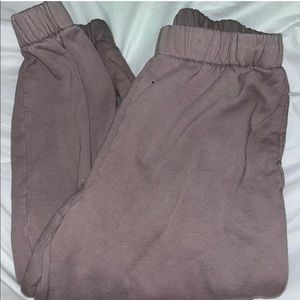 Light purple/grey brandy Melville sweatpants